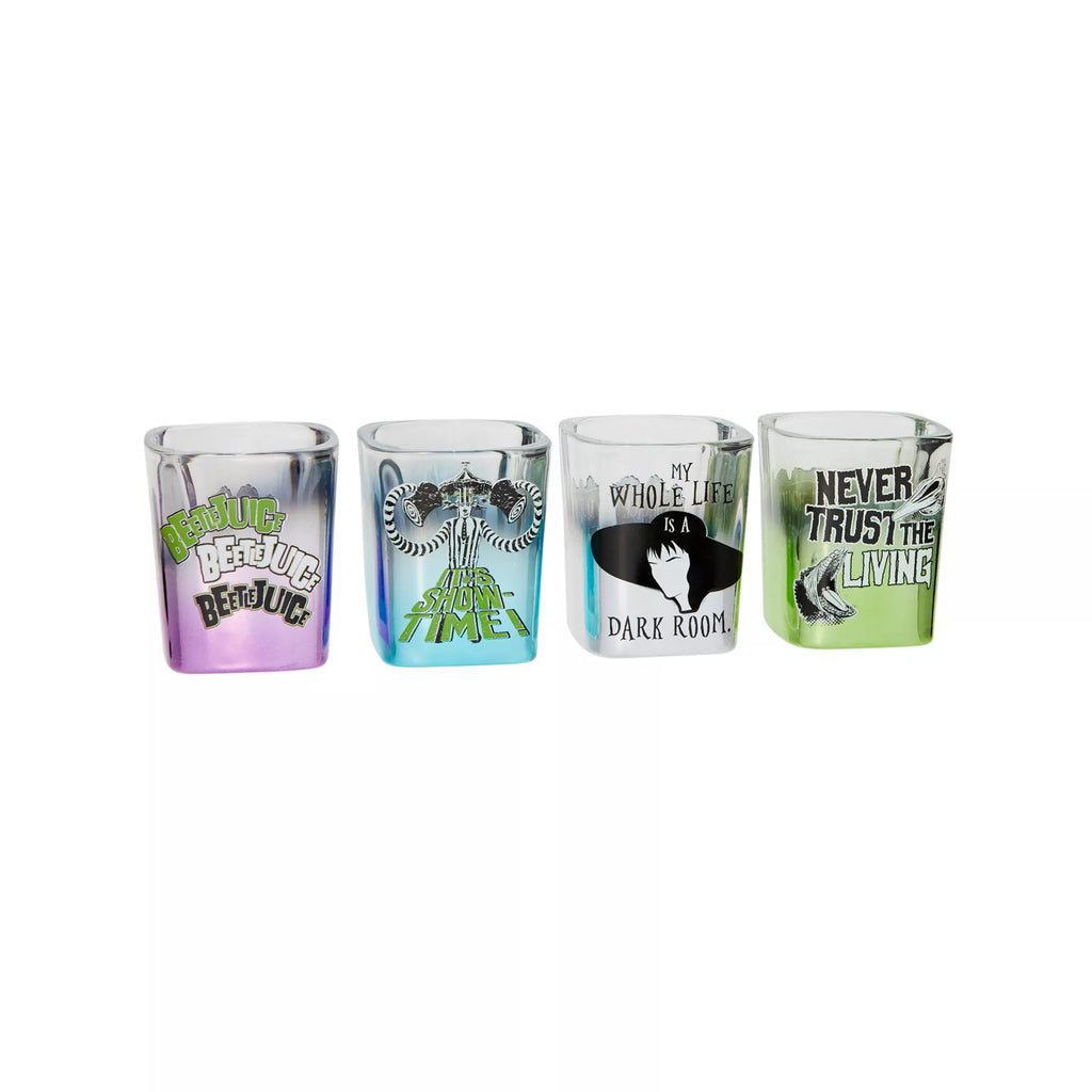 Beetlejuice Mini Glass Set - 4 Pack
