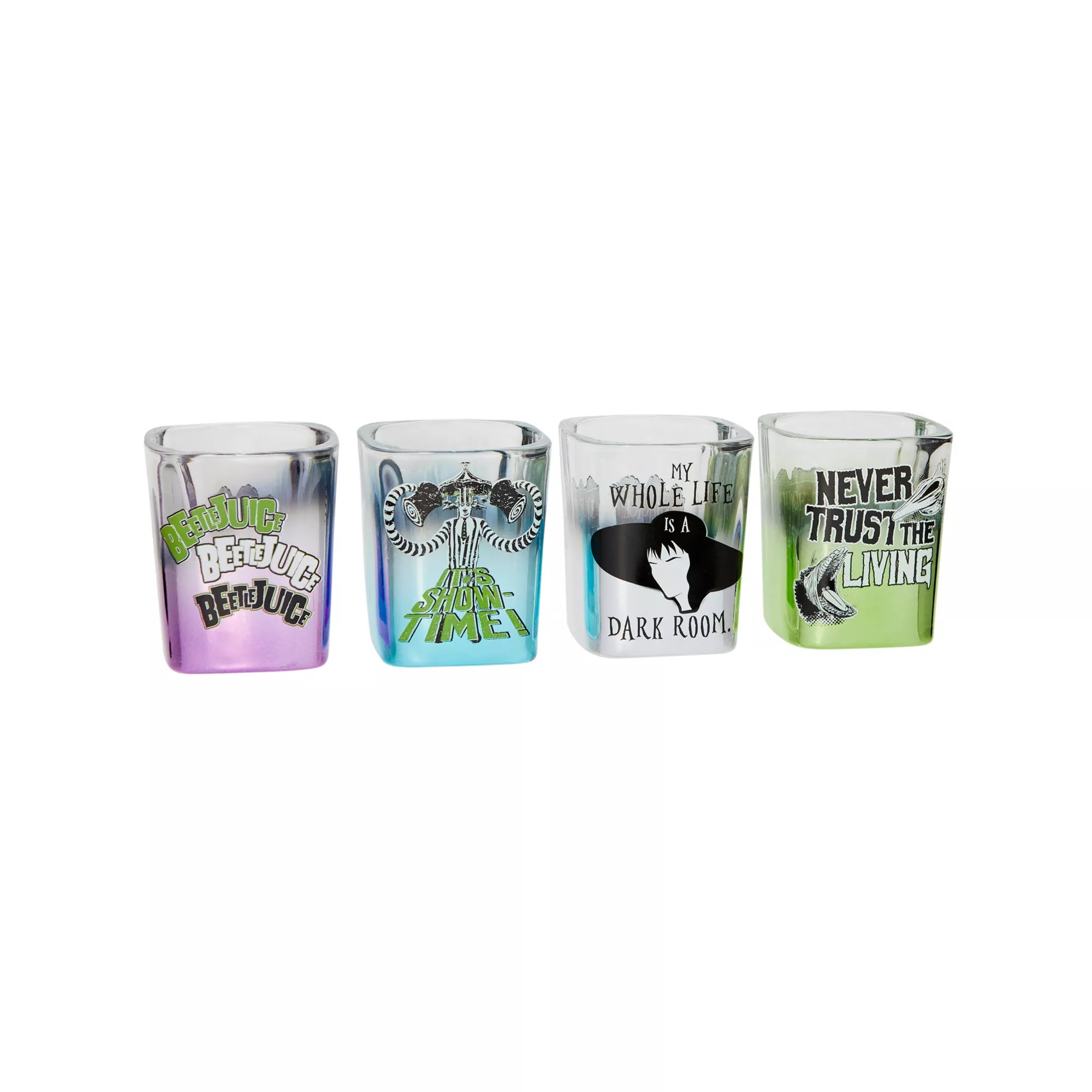 Beetlejuice Mini Glass Set - 4 Pack