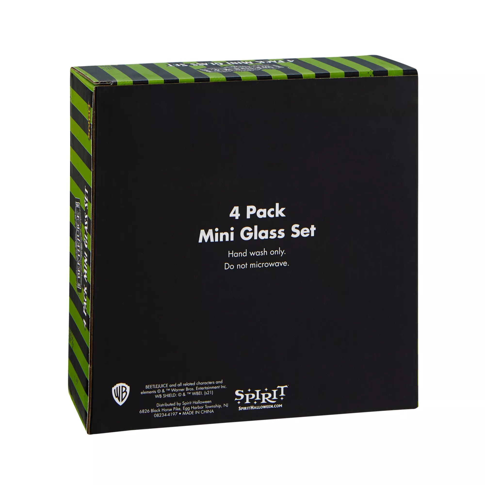 Beetlejuice Mini Glass Set - 4 Pack