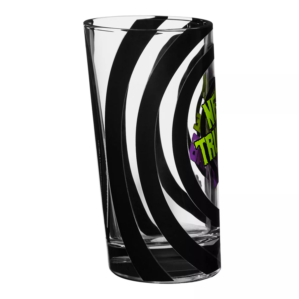 Slanted Beeetlejuice Glass