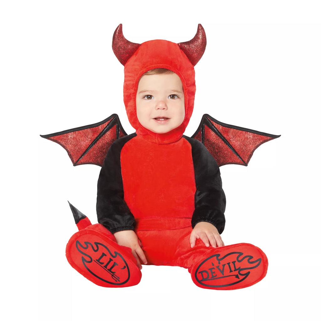 Baby Red Devil One Piece Costume