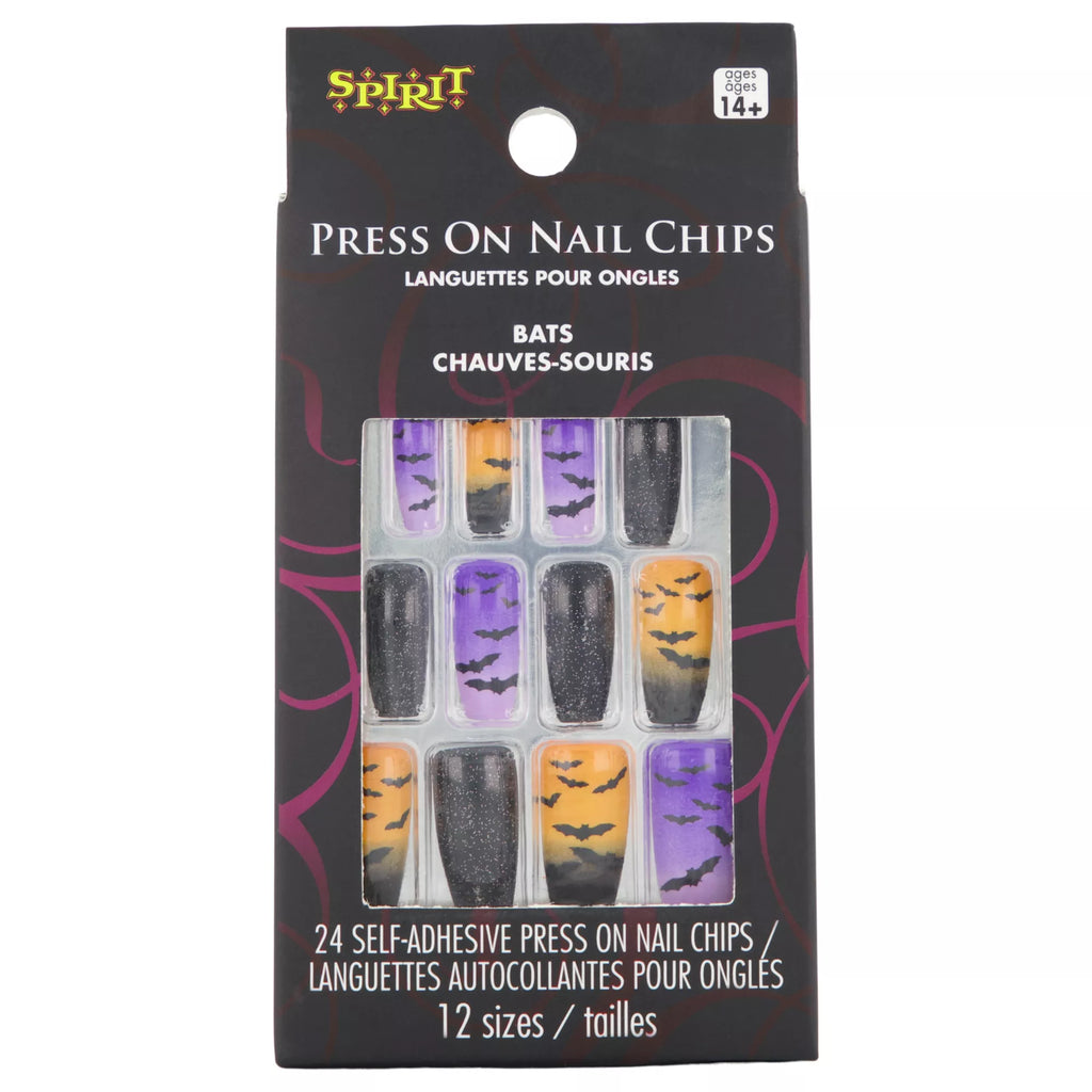 Bat Press-On Nails
