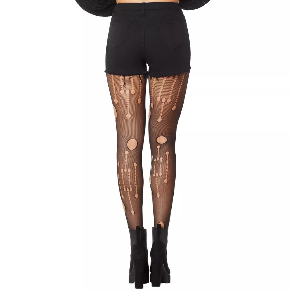 Distressed Plus Size Tights
