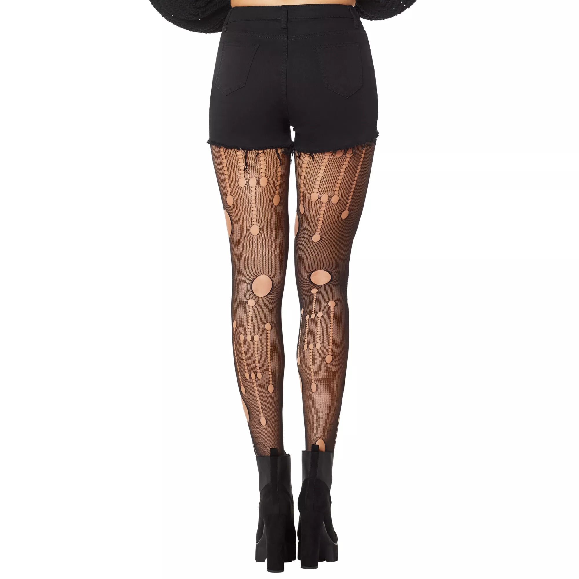Distressed Plus Size Tights