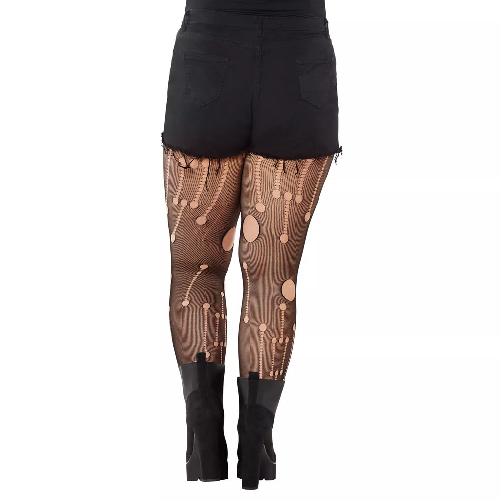 Distressed Plus Size Tights