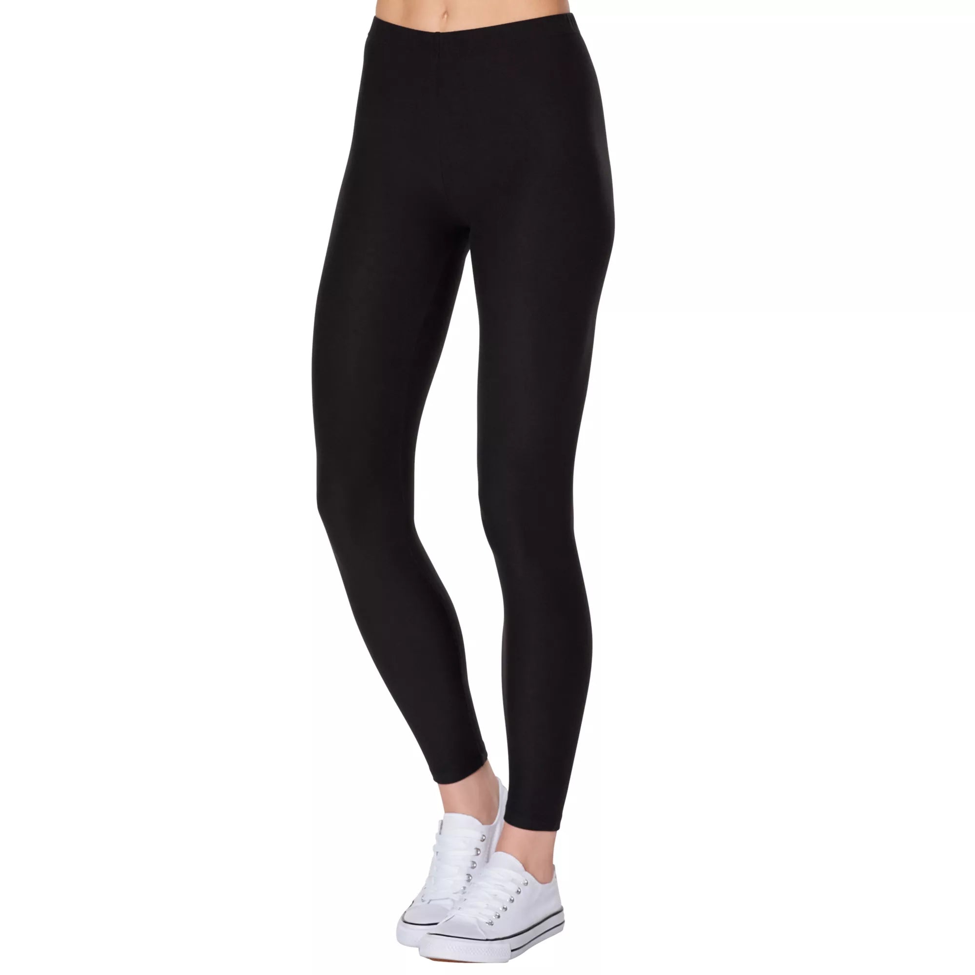 Black Footless Leggings