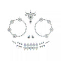 Skeleton Jewel Face Decals