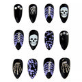 Kids Skeleton Nails
