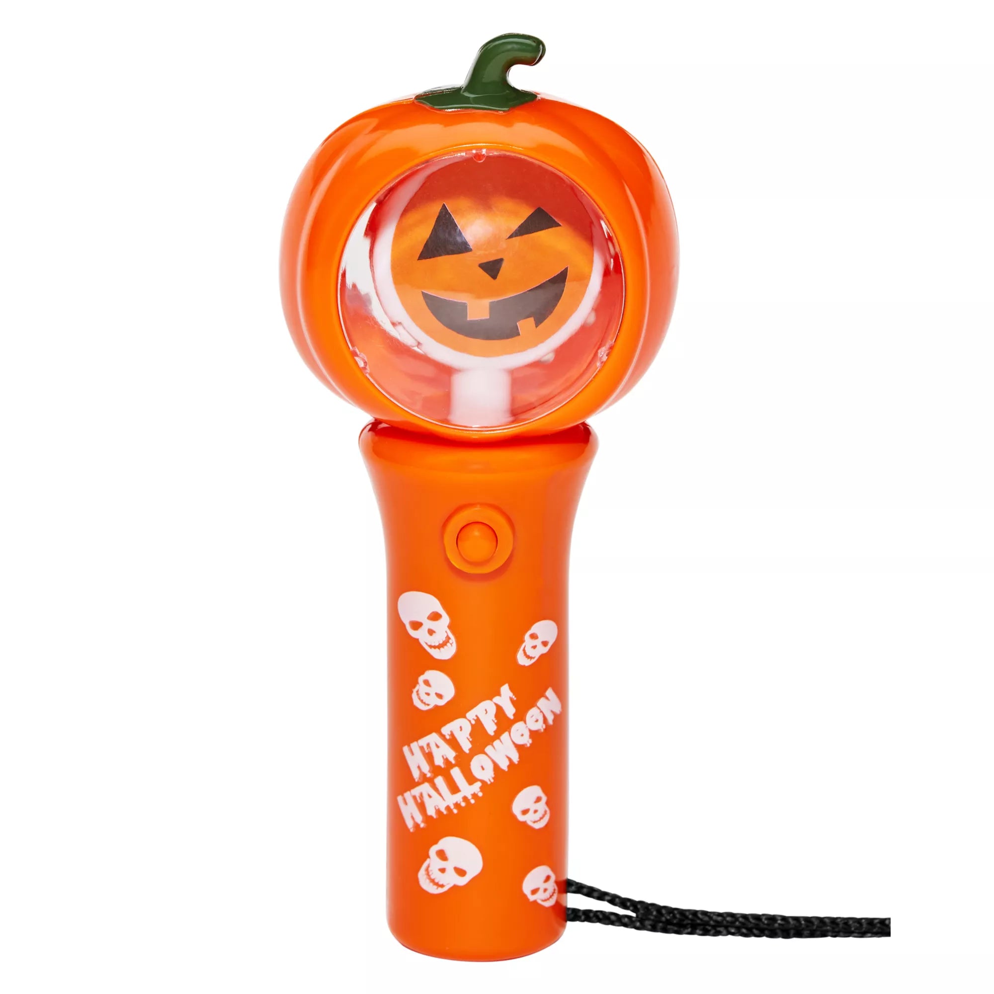 Mini Pumpkin Light-Up Spinner