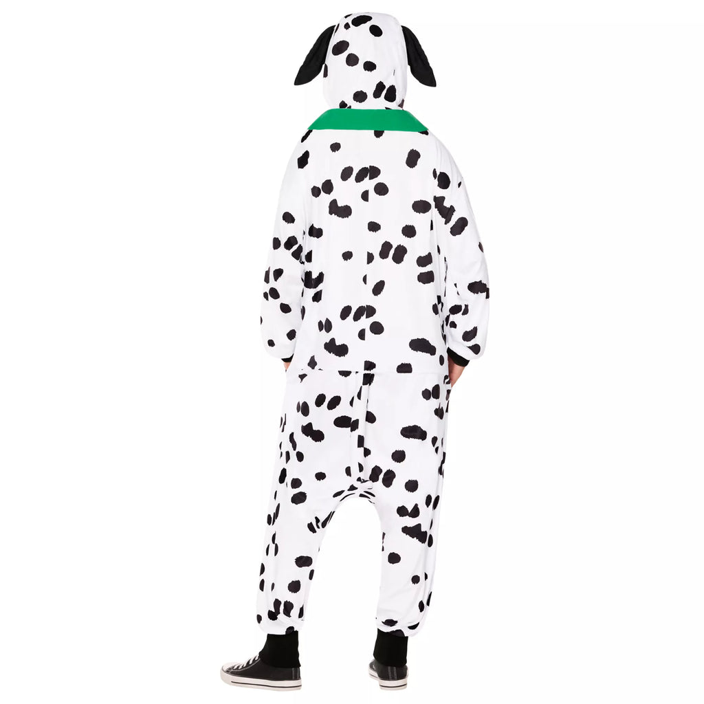 Adult Dalmatian Jumpsuit Costume
