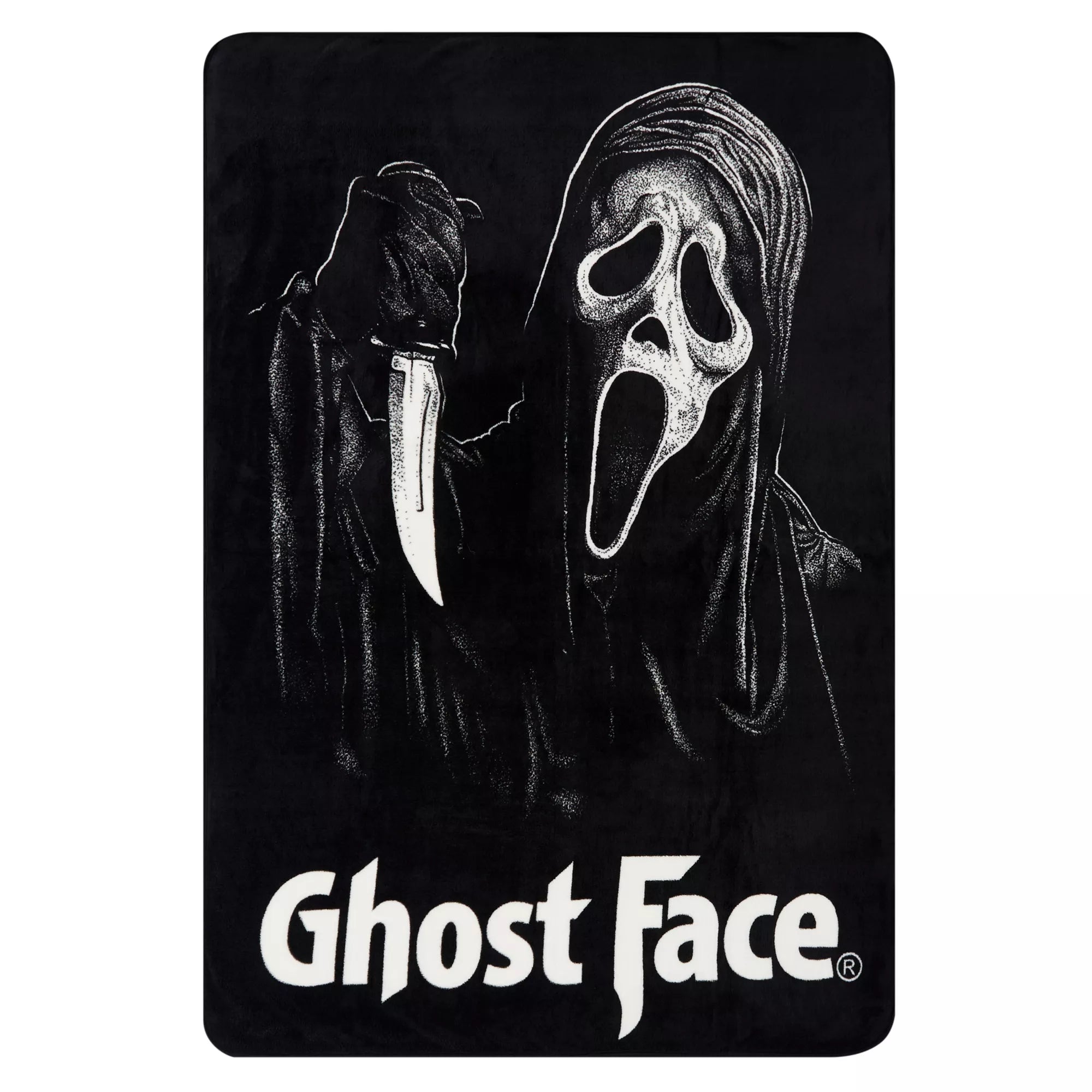 Ghost Face Fleece Blanket