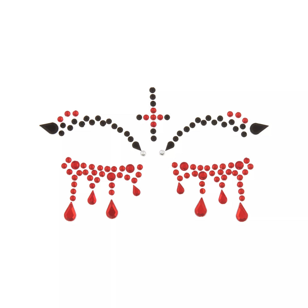 Jewel Vampire Face Decal