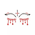 Jewel Vampire Face Decal