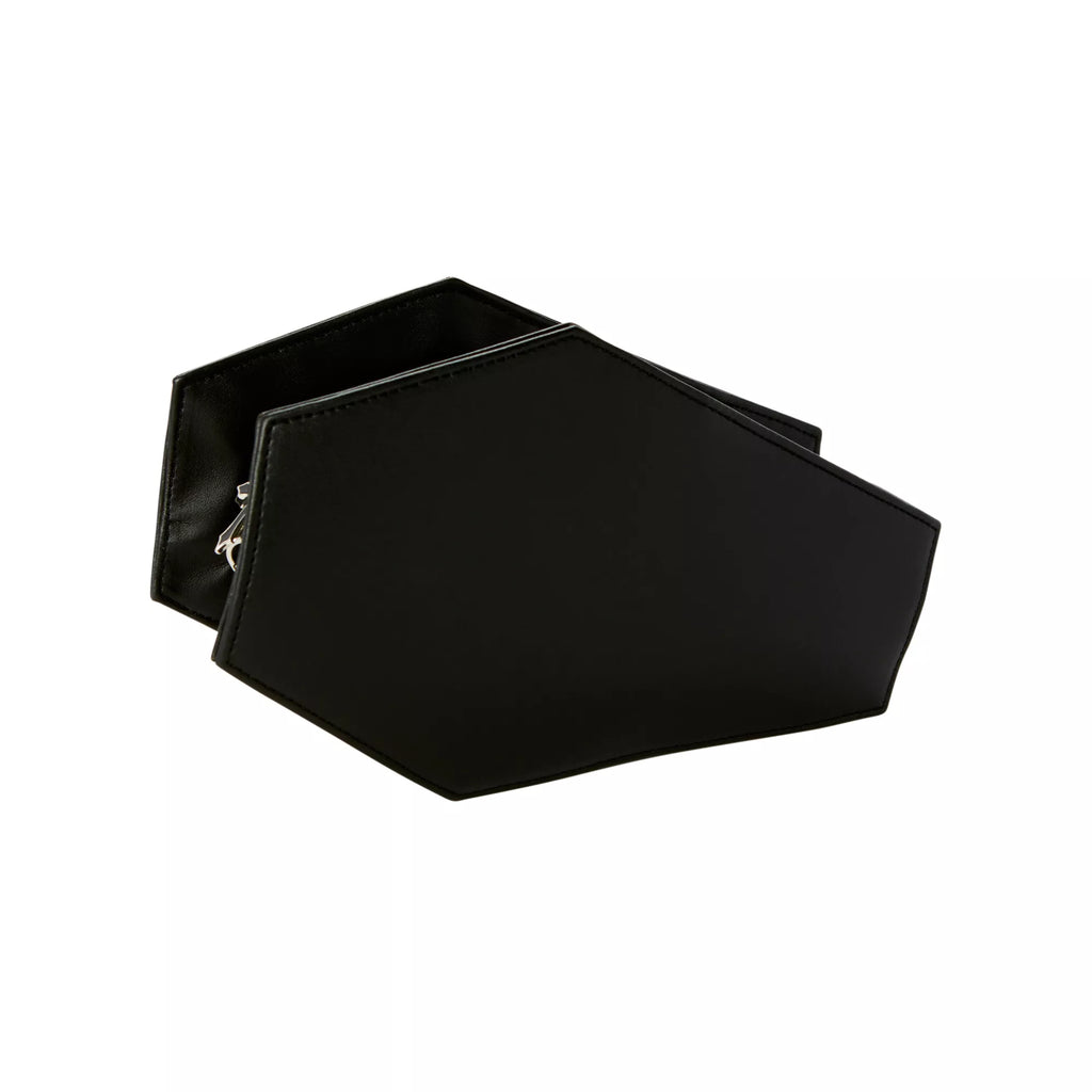 Black Coffin Crossbody Bag