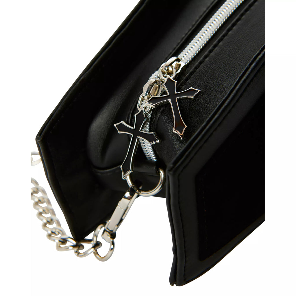 Black Coffin Crossbody Bag