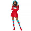 Adult Thing 1 and Thing 2 Dress Costume - Dr. Seuss
