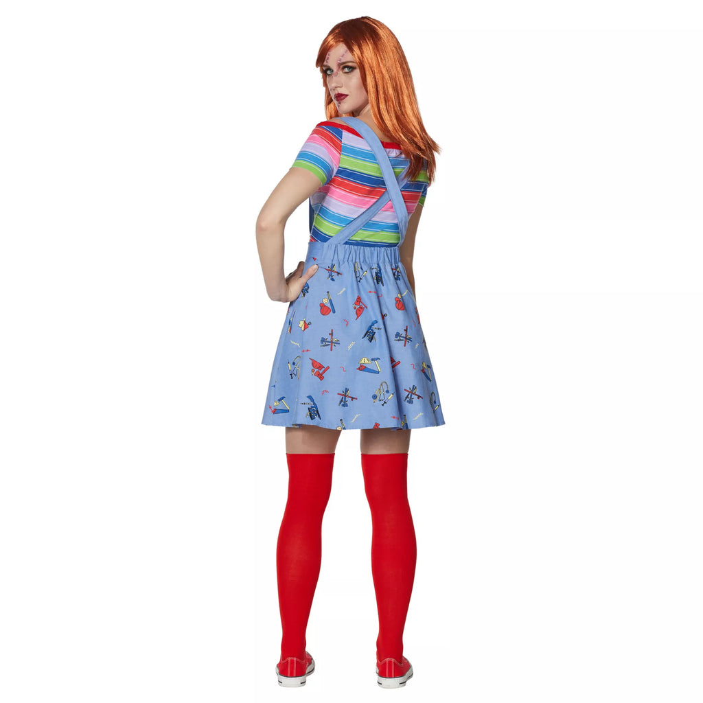 Adult Plus Size Chucky Good Guys Skirt Costume
