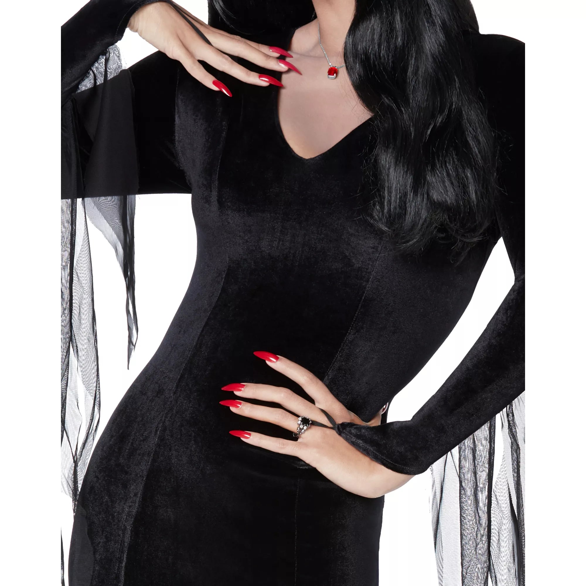 Adult Morticia Addams Costume - The Addams Family