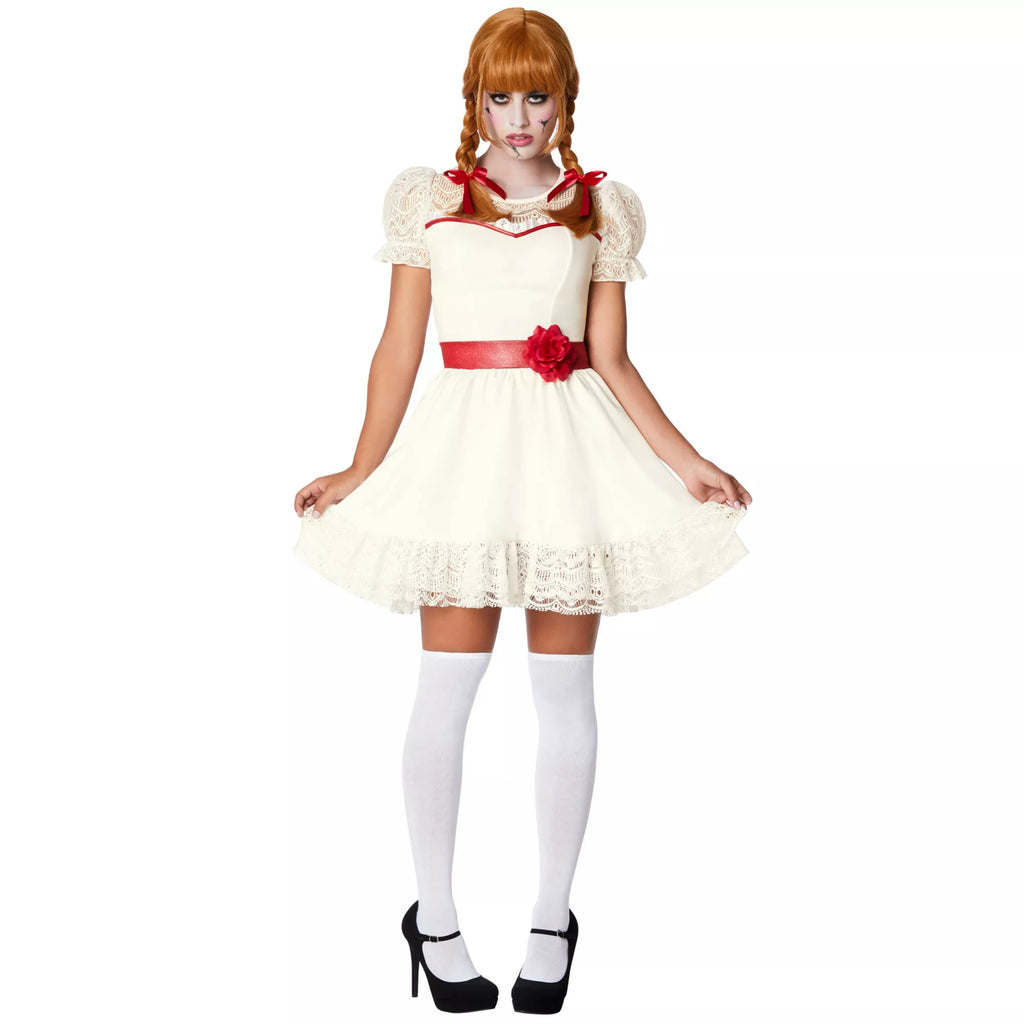 Adult Annabelle Short Dress Costume - Annabelle
