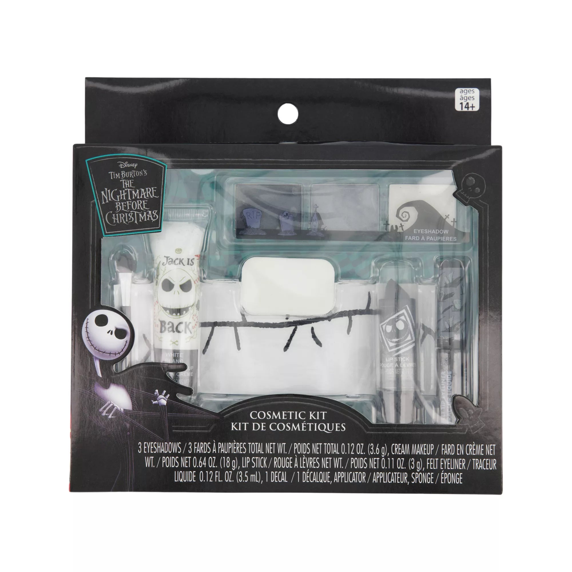 Jack Skellington Makeup Kit - The Nightmare Before Christmas