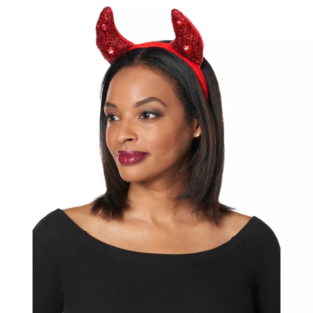 Light-Up Devil Headband