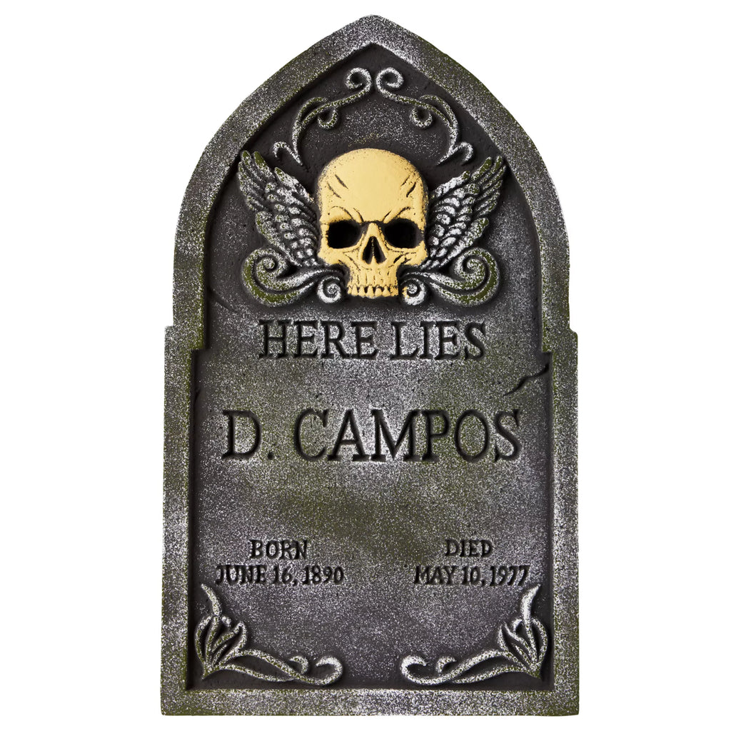 21 Inch D. Campos Tombstone - Decorations