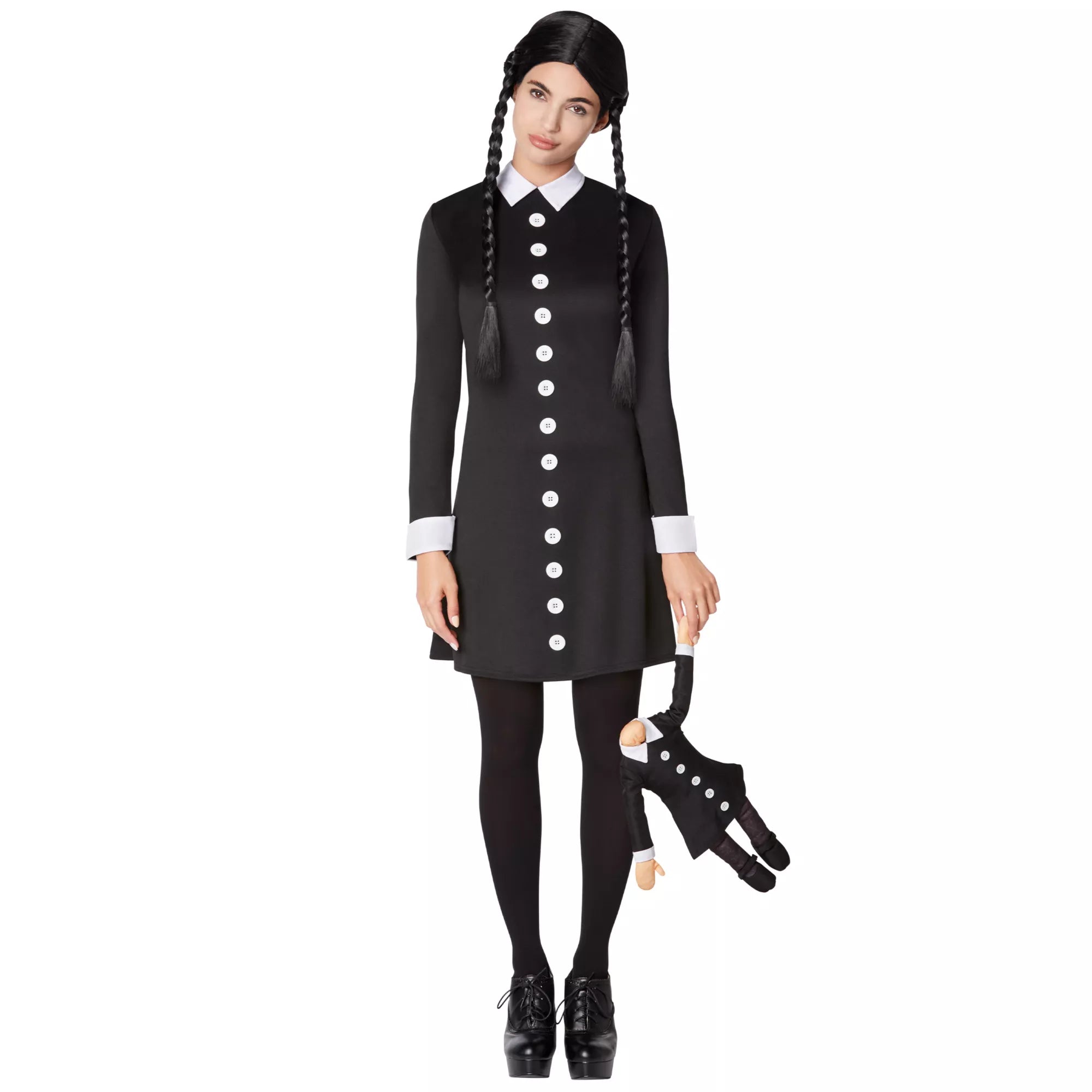 Adult Wednesday Addams Costume - The Addams Family