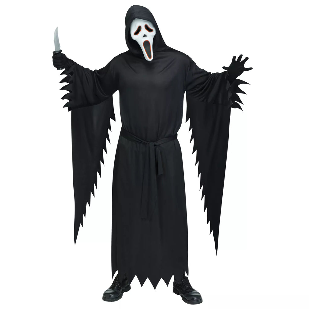 Adult Light-Up Ghost Face Costume