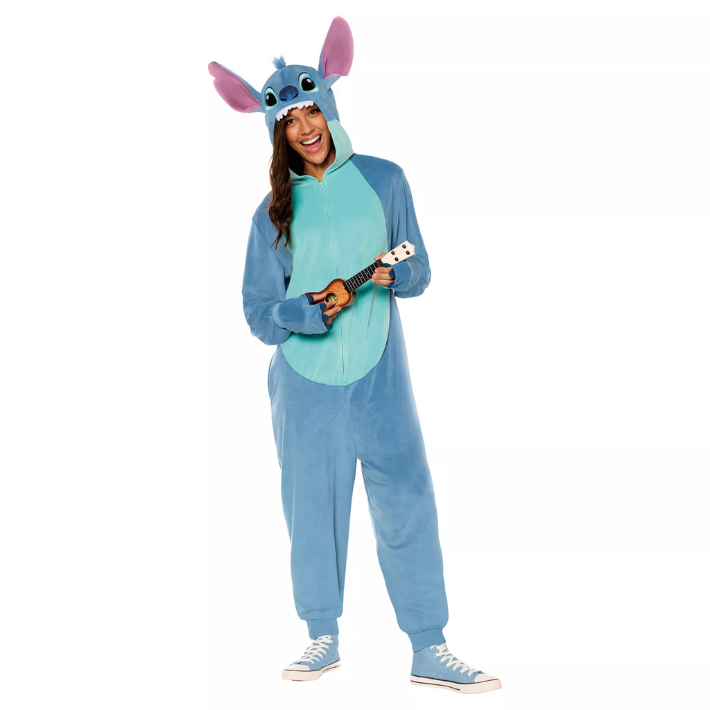 Adult Stitch Jumpsuit Costume - Lilo & Stitch