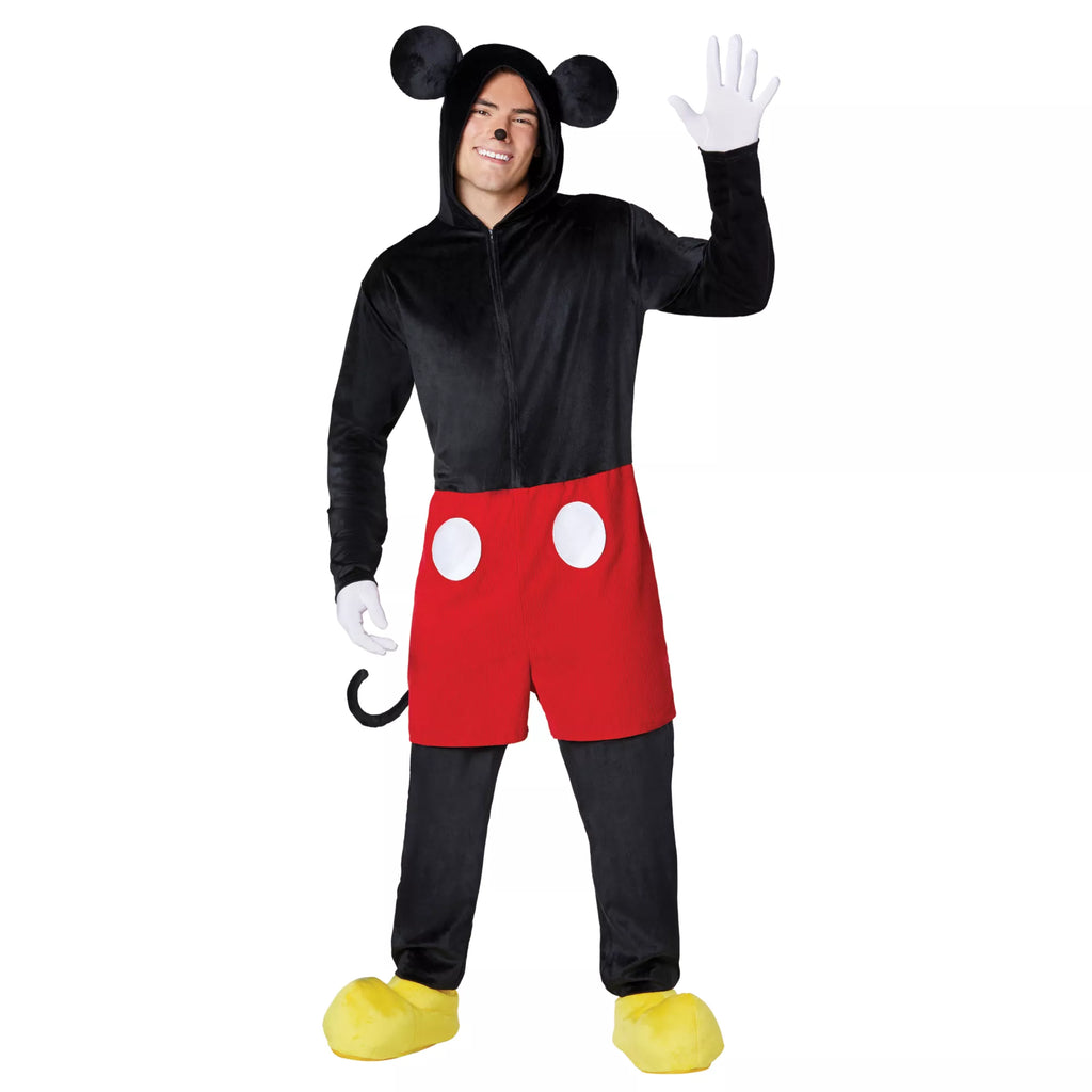 Adult Mickey Mouse Jumpsuit Costume -  Mickey and Friends