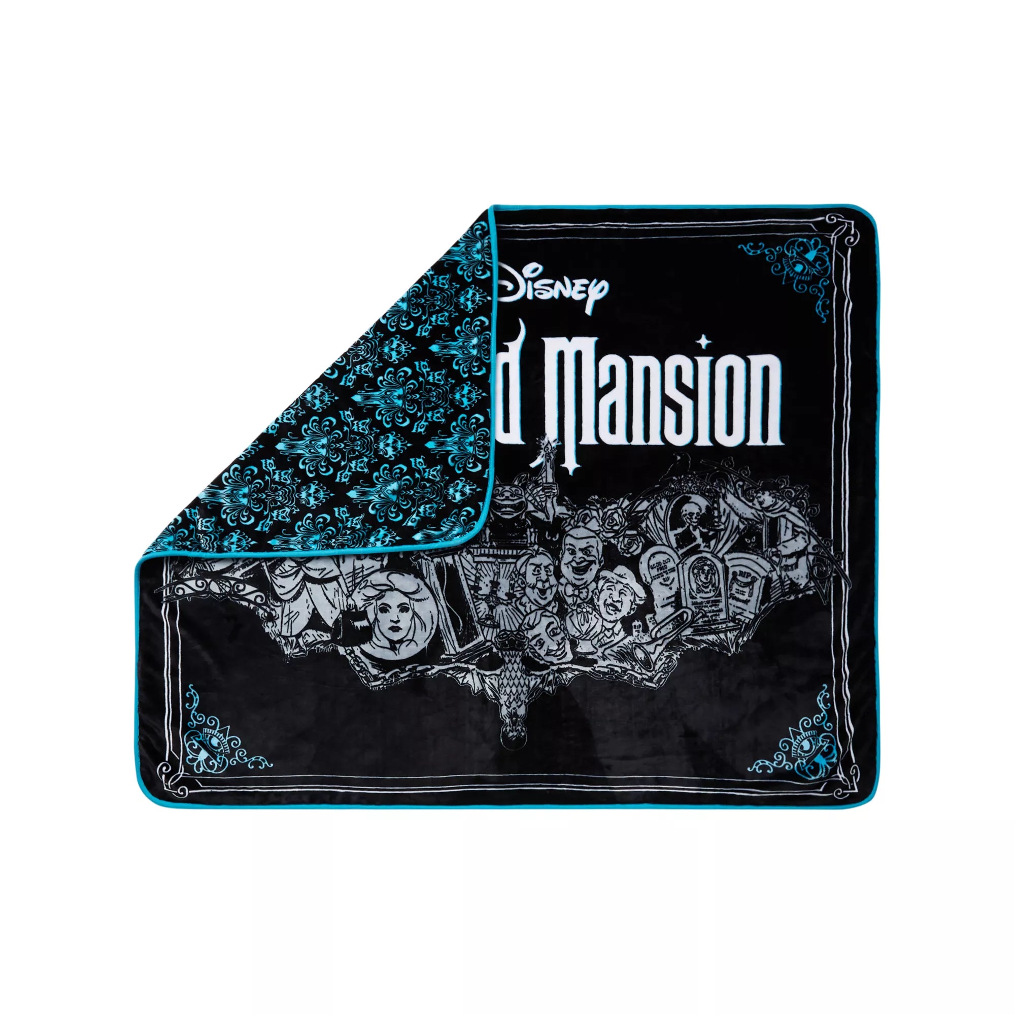 The Haunted Mansion Reversible Fleece Blanket - Disney