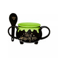 Cauldron Soup Mug With Spoon 20 oz. - Hocus Pocus