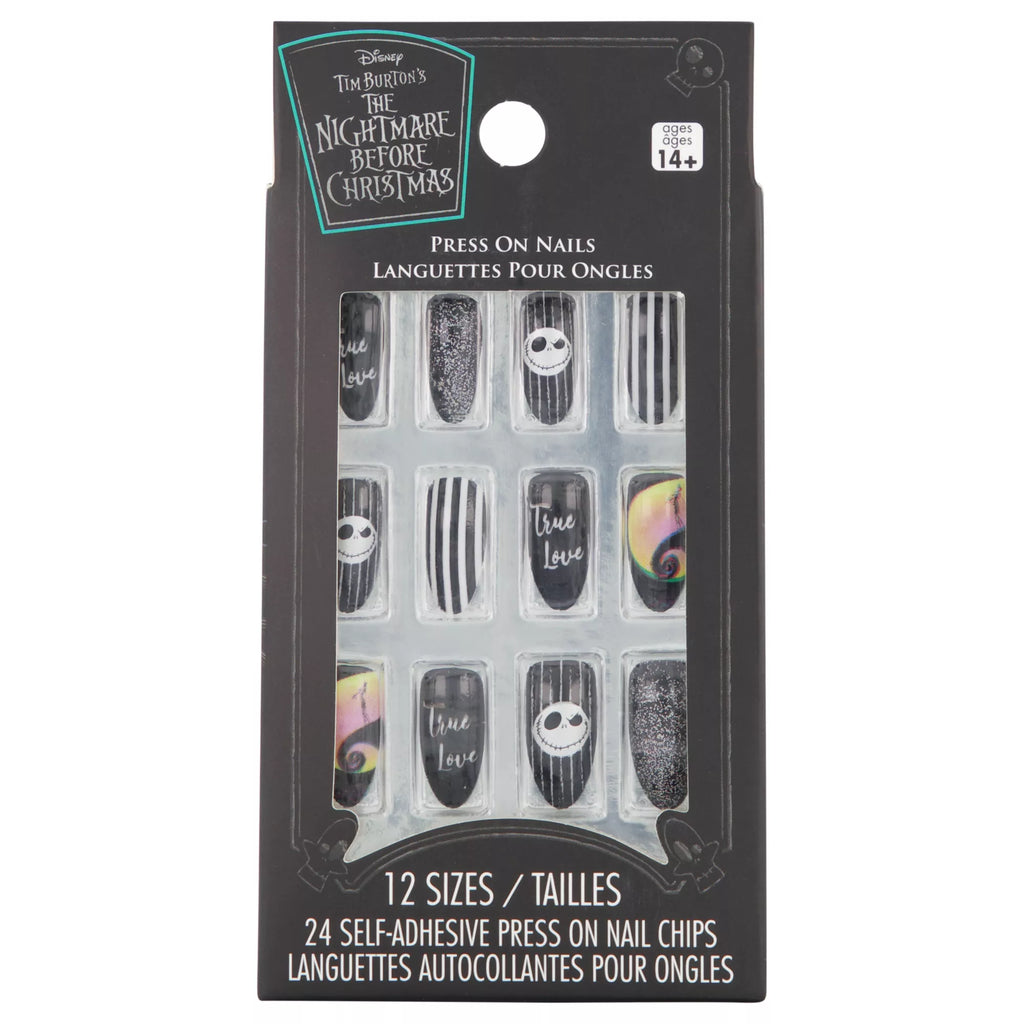 Jack Skellington Press-On Nails - The Nightmare Before Christmas