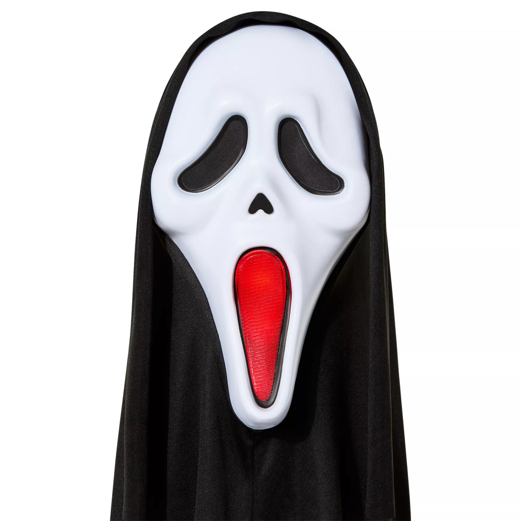 Light-Up Fade Ghost Face Full Mask - Scream