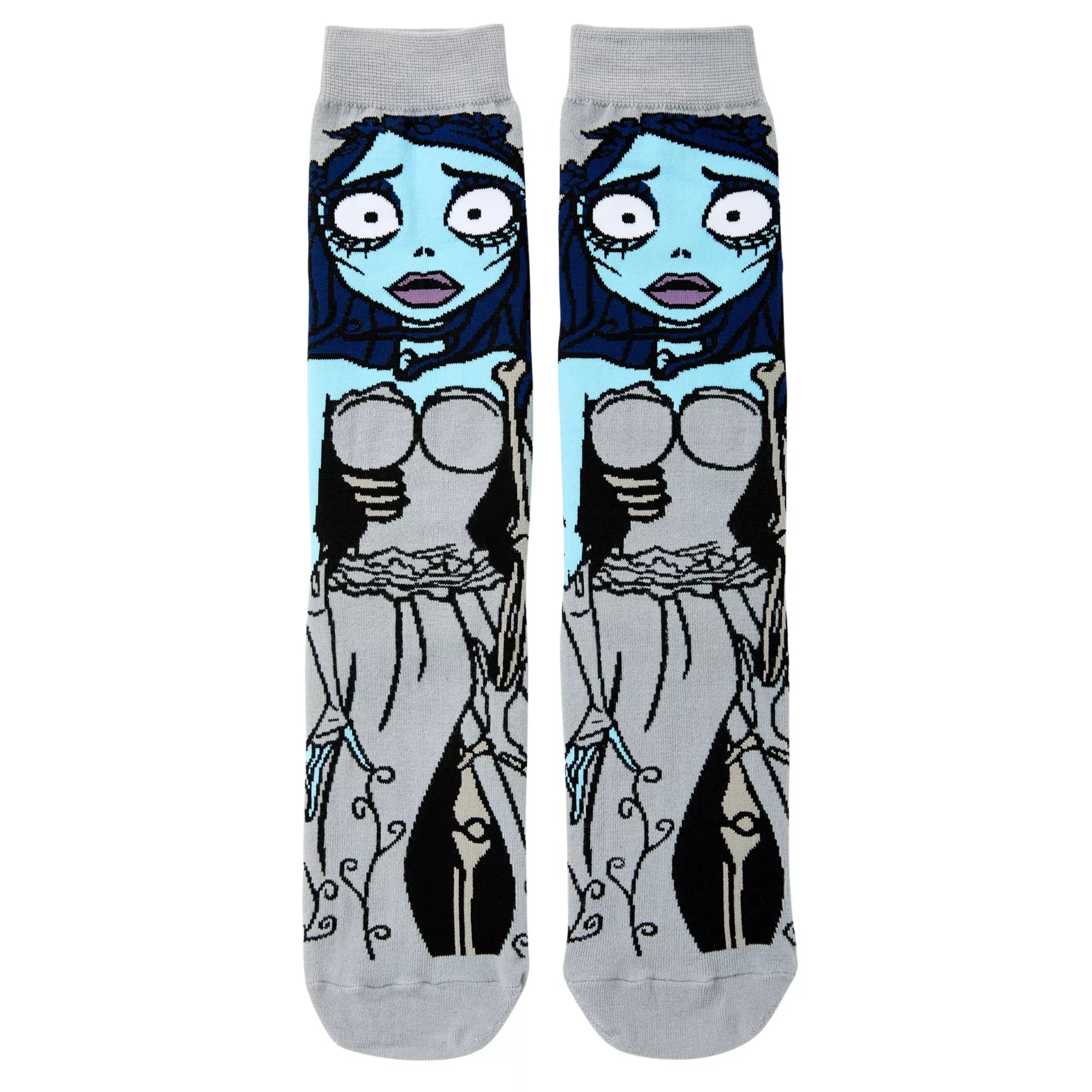 360 Corpse Bride Crew Socks