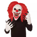 Crouchy the Clown Mask with Hands