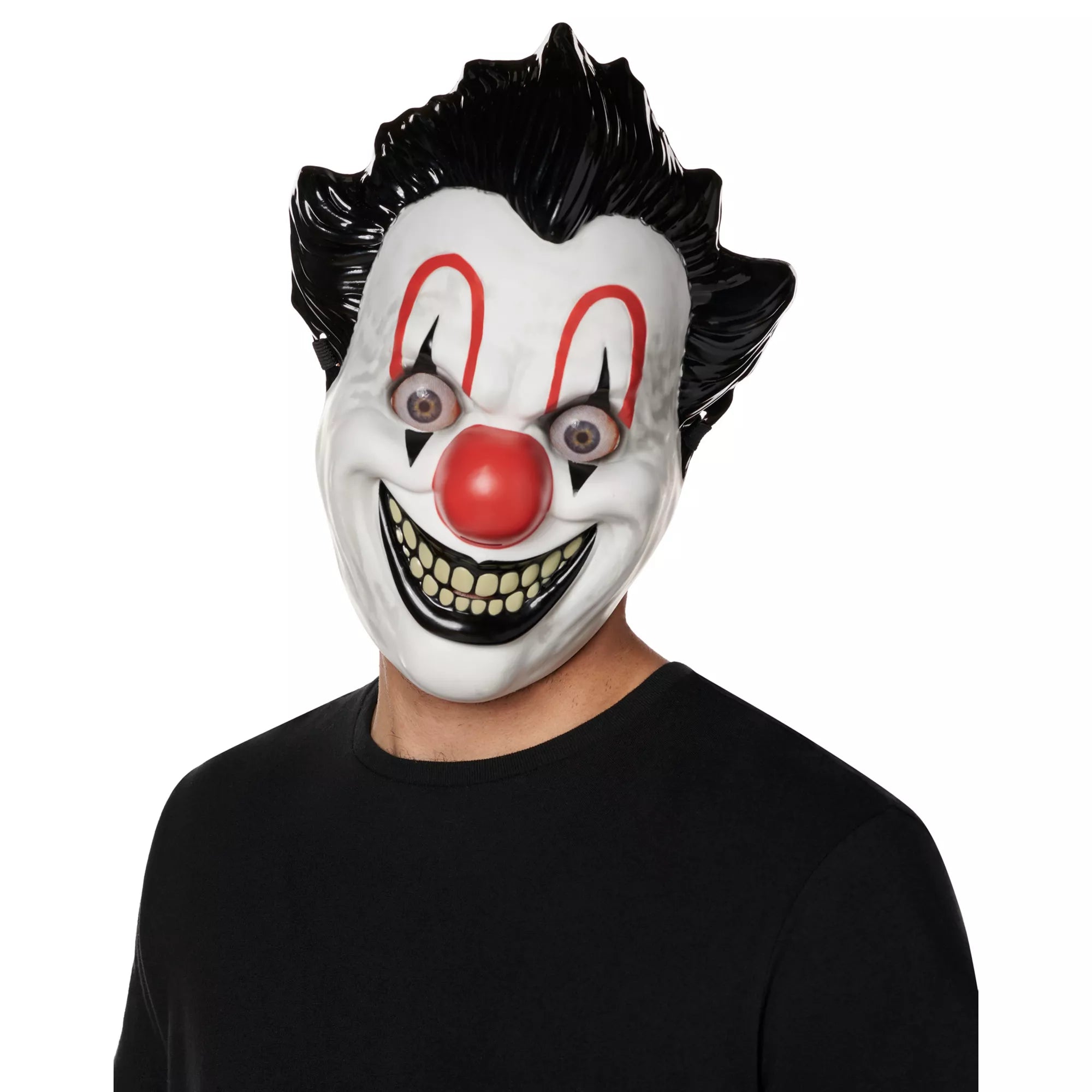 Wild Eyes Clown Half Mask