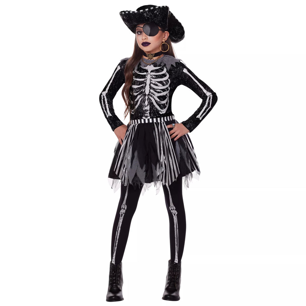 Kids Skeleton Pirate Costume