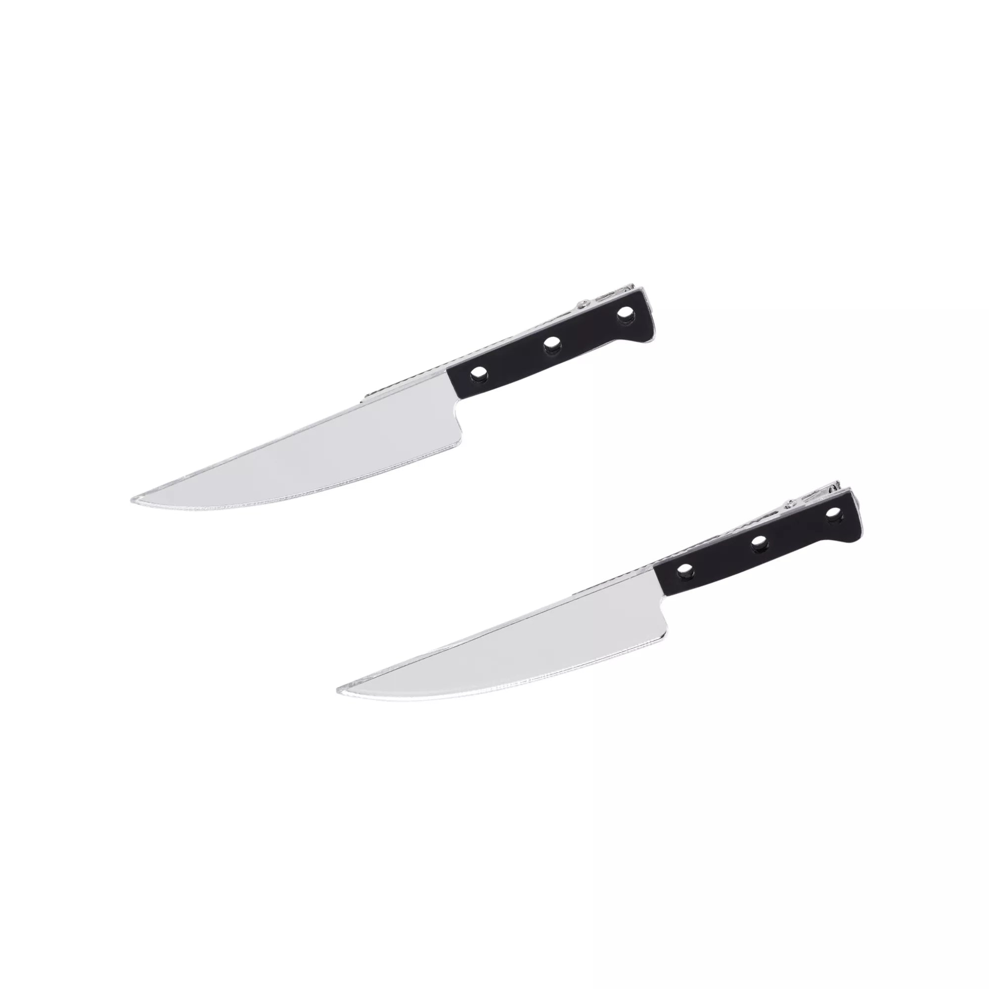 Knife Hair Clips