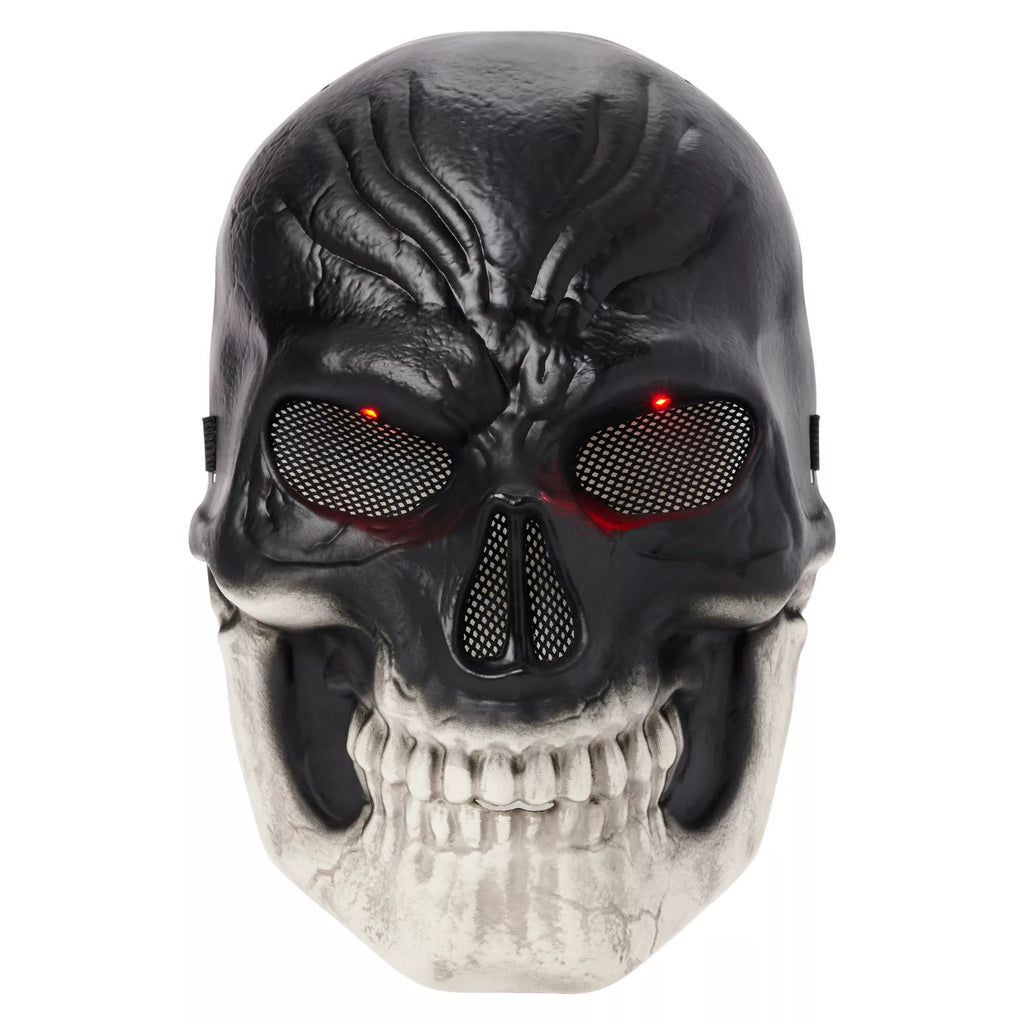 Light-Up Dark Skeleton Mask
