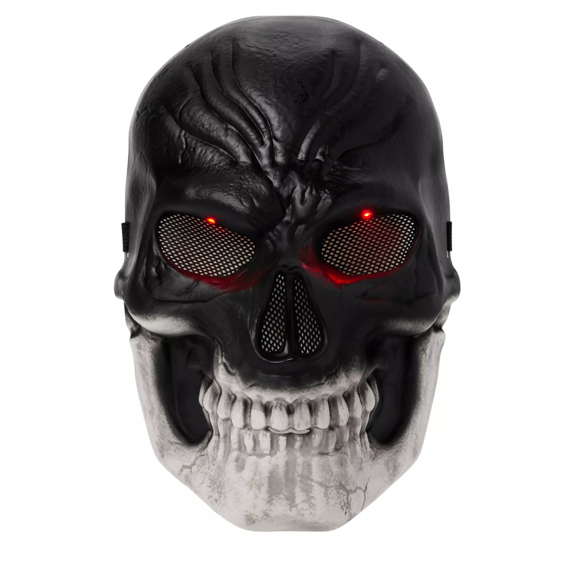 Light-Up Dark Skeleton Mask