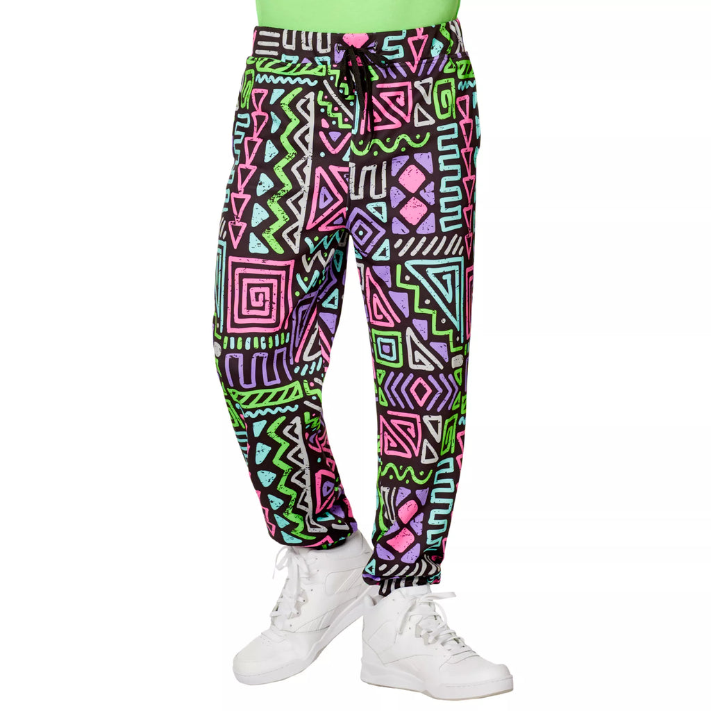 Adult 80s Style Jogger Pants