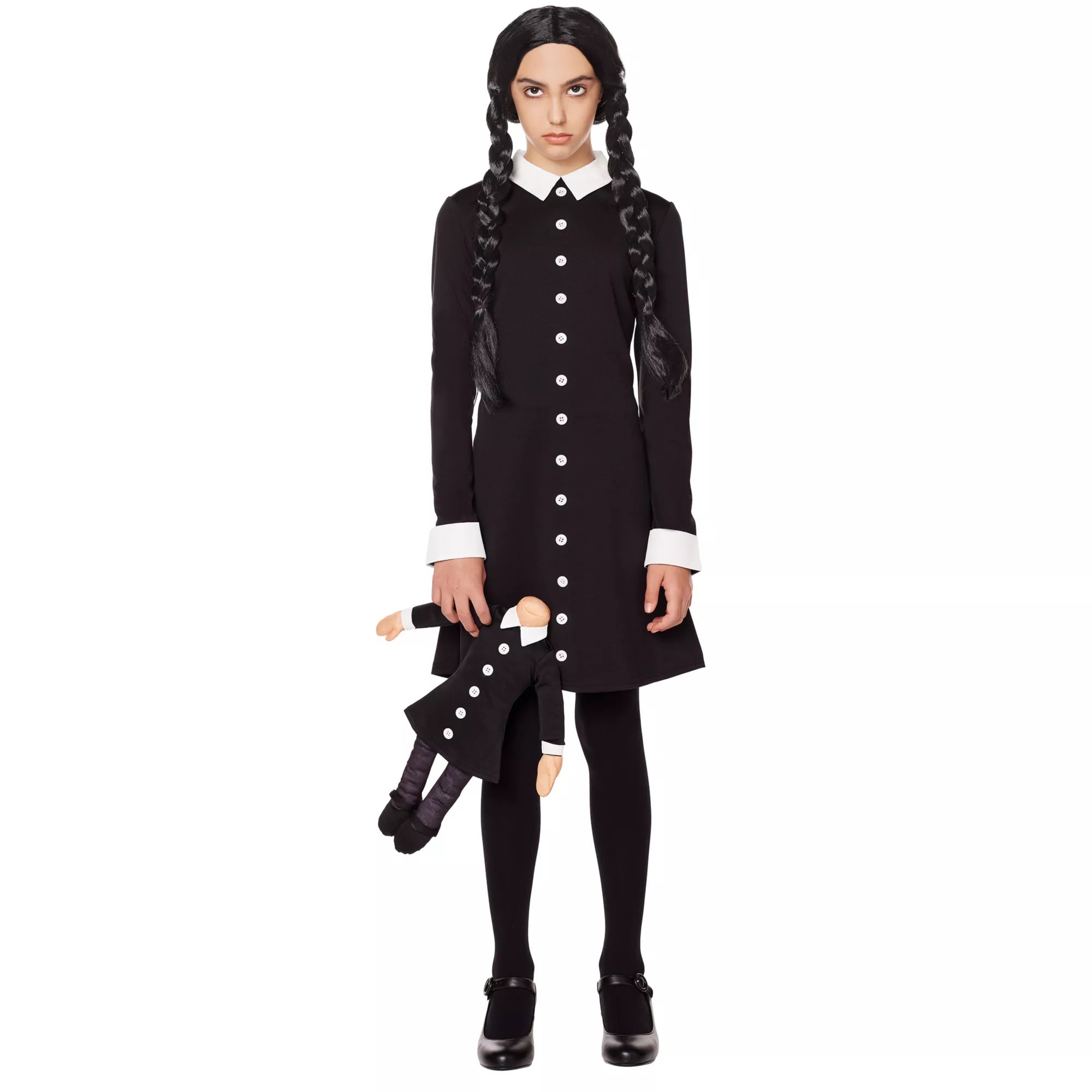Kids Wednesday Addams Costume - The Addams Family