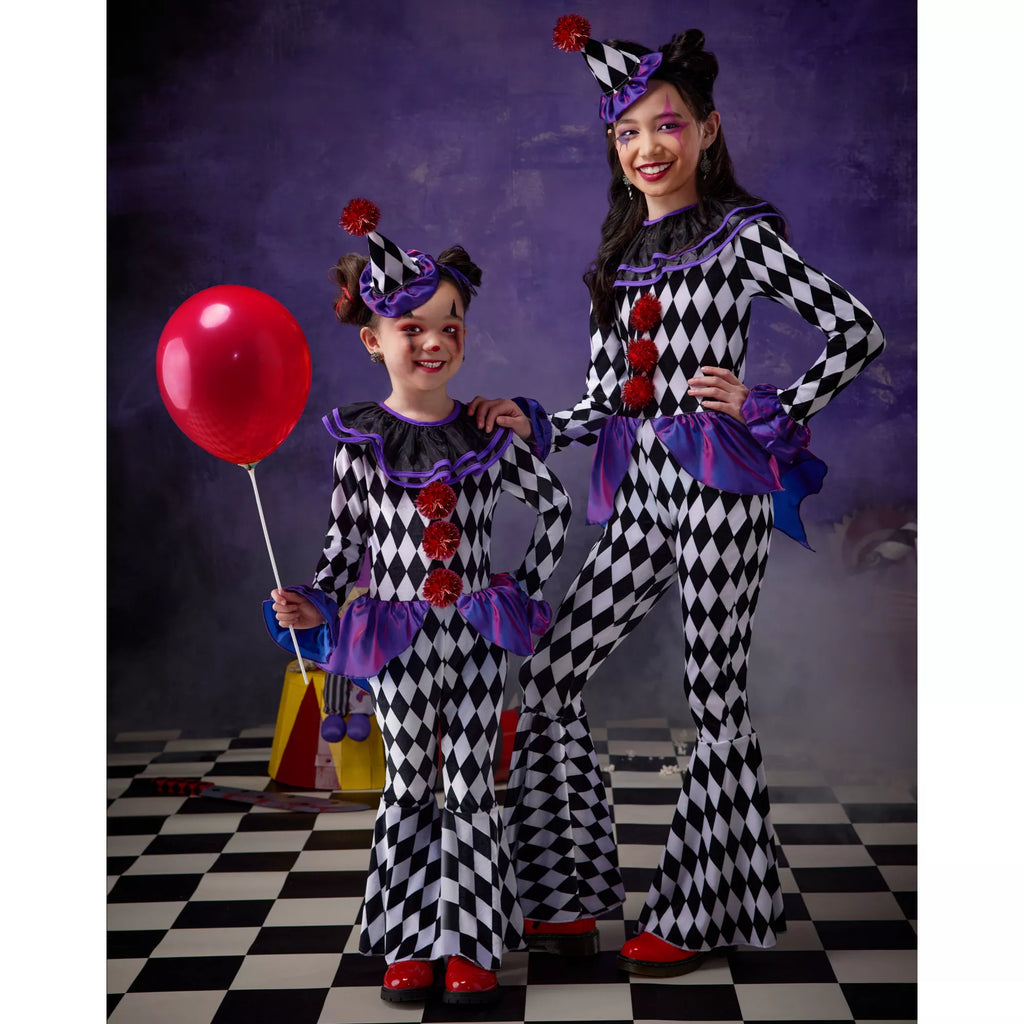 Toddler Funhouse Clown Costume