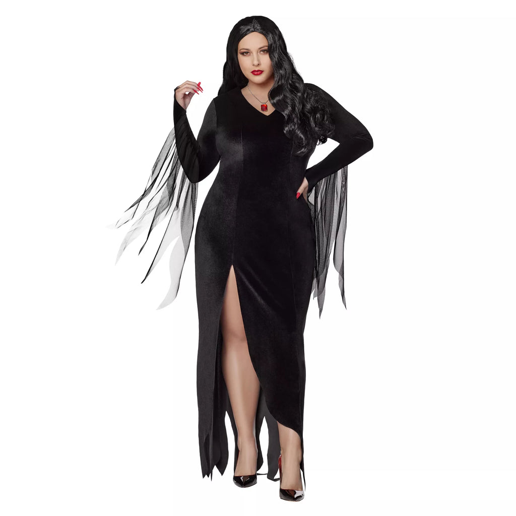 Adult Morticia Addams Costume - The Addams Family