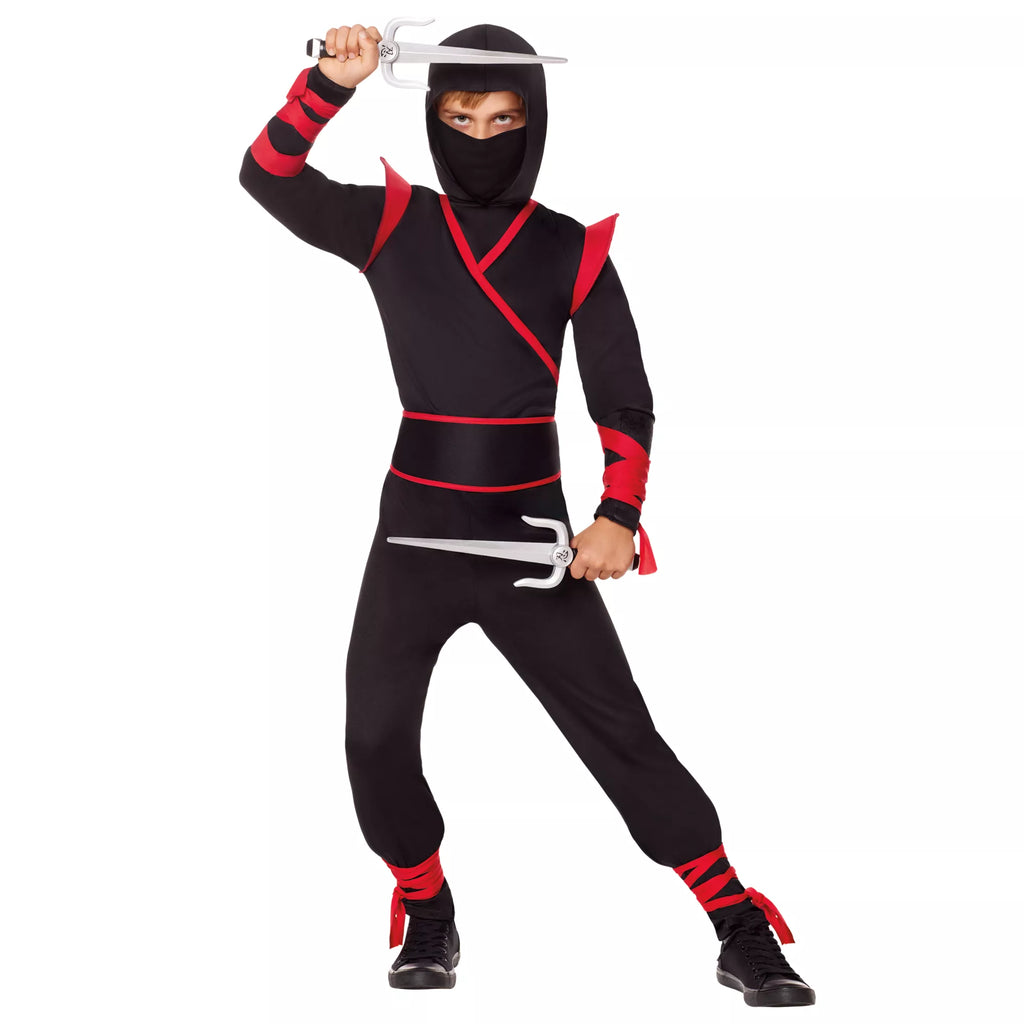 Kids Dark Ninja Costume