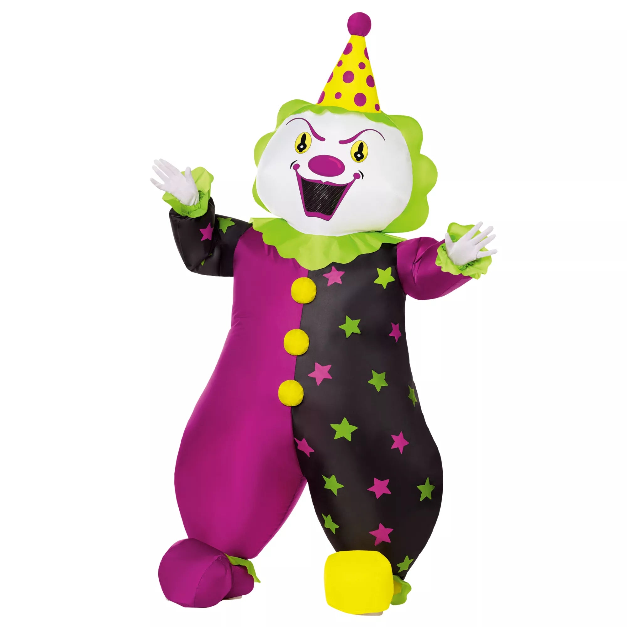 Kids Circus Clown Inflatable Costume