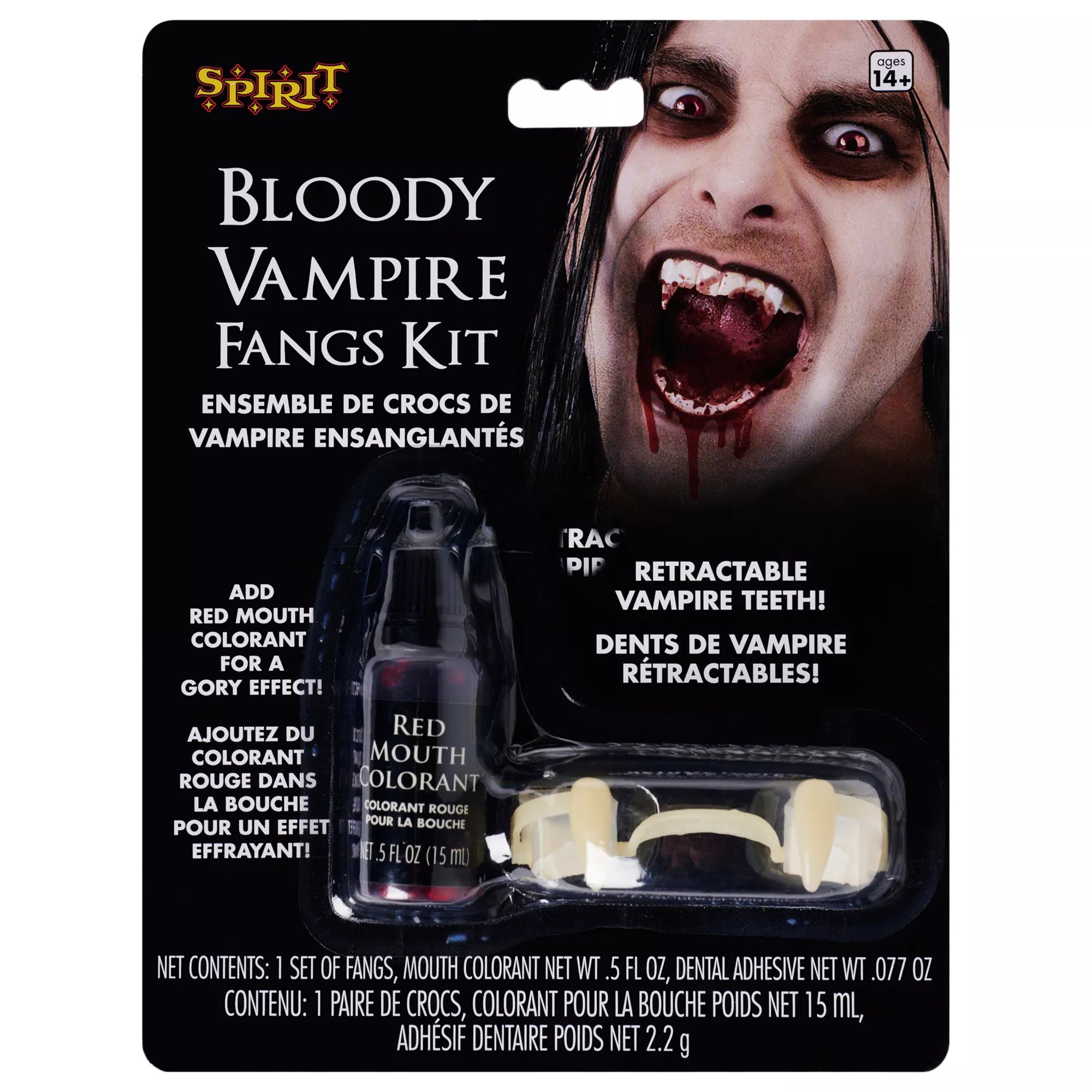 Bloody Vampire Fangs Kit