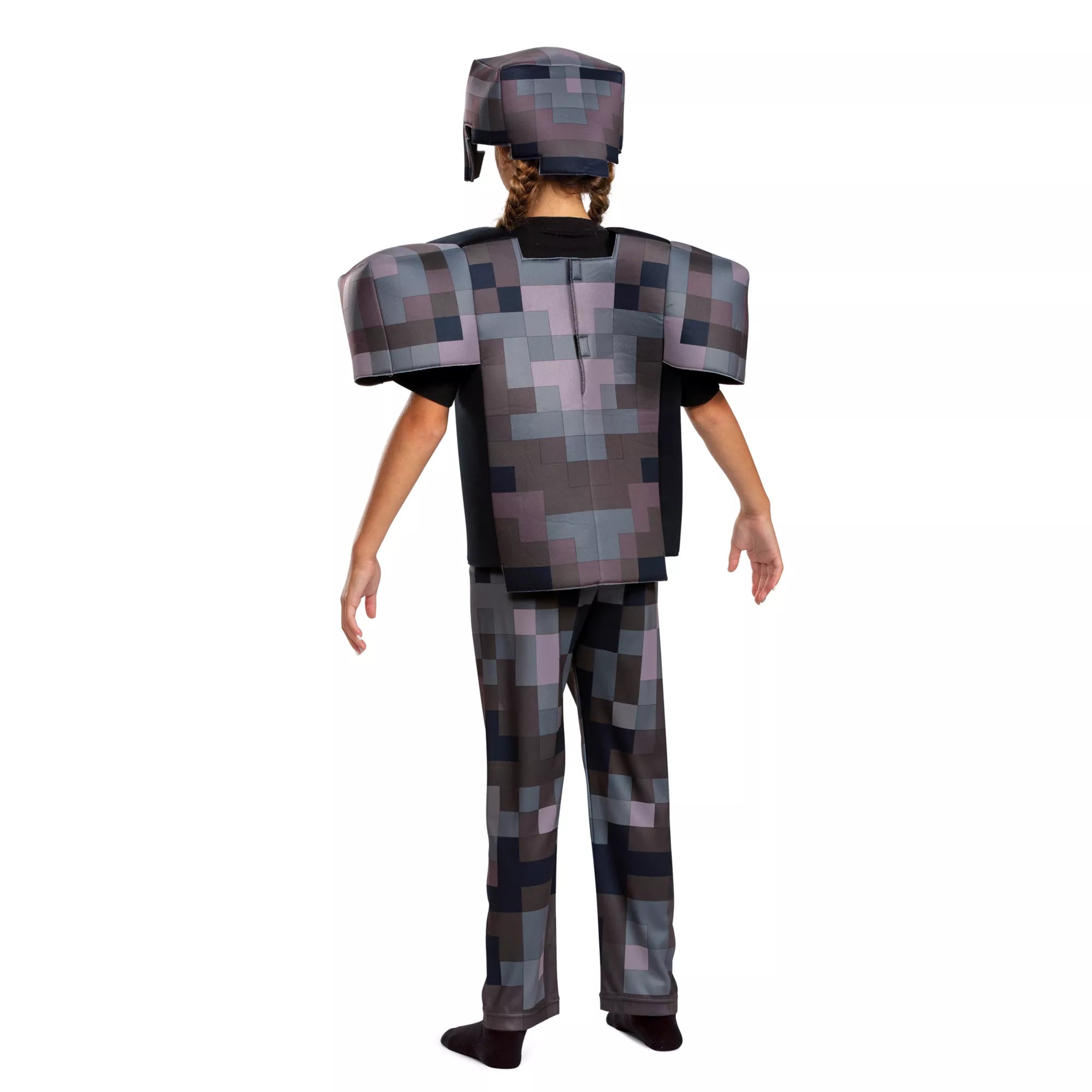 Kids Netherite Armor Costume Deluxe - Minecraft