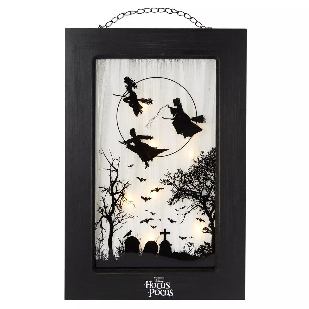 Sanderson Sisters Light-Up Hanging Window Sign - Hocus Pocus